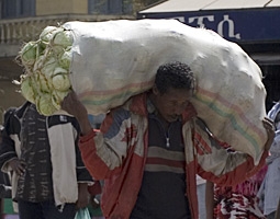 Marknaden i Addis